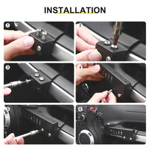 For 2011-2018 Jeep Wrangler JK Interior Copilot Armrest Handle Phone Holder Mount Stand RT-TCZ