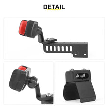 For 2011-2018 Jeep Wrangler JK Interior Copilot Armrest Handle Phone Holder Mount Stand RT-TCZ