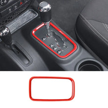 For 2011-2018 Jeep Wrangler JK Interior Gear Shift Panel Cover Trim Frame Ring RT-TCZ
