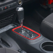 For 2011-2018 Jeep Wrangler JK Interior Gear Shift Panel Cover Trim Frame Ring RT-TCZ