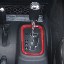 For 2011-2018 Jeep Wrangler JK Interior Gear Shift Panel Cover Trim Frame Ring RT-TCZ