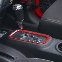 For 2011-2018 Jeep Wrangler JK Interior Gear Shift Panel Cover Trim Frame Ring RT-TCZ