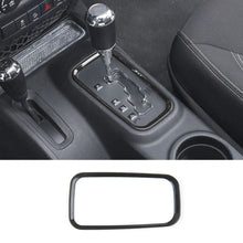 For 2011-2018 Jeep Wrangler JK Interior Gear Shift Panel Cover Trim Frame Ring RT-TCZ
