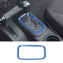 For 2011-2018 Jeep Wrangler JK Interior Gear Shift Panel Cover Trim Frame Ring RT-TCZ