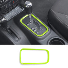 For 2011-2018 Jeep Wrangler JK Interior Gear Shift Panel Cover Trim Frame Ring RT-TCZ