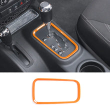 For 2011-2018 Jeep Wrangler JK Interior Gear Shift Panel Cover Trim Frame Ring RT-TCZ