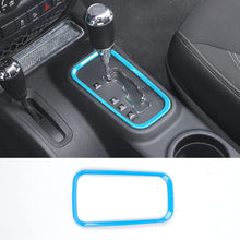 For 2011-2018 Jeep Wrangler JK Interior Gear Shift Panel Cover Trim Frame Ring RT-TCZ
