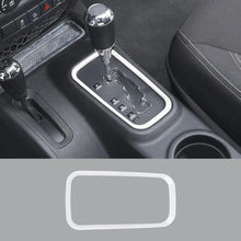 For 2011-2018 Jeep Wrangler JK Interior Gear Shift Panel Cover Trim Frame Ring RT-TCZ