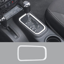 For 2011-2018 Jeep Wrangler JK Interior Gear Shift Panel Cover Trim Frame Ring RT-TCZ
