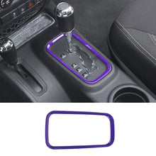 For 2011-2018 Jeep Wrangler JK Interior Gear Shift Panel Cover Trim Frame Ring RT-TCZ
