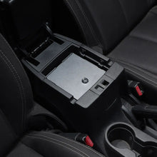 For 2011-2018 Jeep Wrangler JK Iron Center Console Armrest Box Safety Panel Cover Storage Case Lid with Lock Kit RT-TCZ