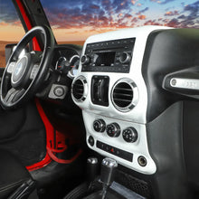 For 2011-2018 Jeep Wrangler JK JKU 10pcs Interior Decoration Trim Cover Kit RT-TCZ