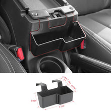 For 2011-2018 Jeep Wrangler JK JKU Center Console Armrest Hanging Storage Box, Organizer Tray RT-TCZ