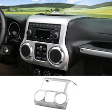 For 2011-2018 Jeep Wrangler JK JKU Center Console Dashboard Control Panel Cover Trim RT-TCZ