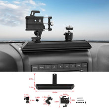 For 2011-2018 Jeep Wrangler JK JKU Dash Camera & Phone Holder Mount Stand RT-TCZ