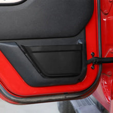 For 2011-2018 Jeep Wrangler JK JKU Door Pockets Map Storage Box, Door Side Insert Cup Holder Organizer, Door Net Replacement RT-TCZ