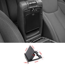 For 2011-2018 Jeep Wrangler JK JKU Front Center Console Armrest Hidden Storage Box RT-TCZ