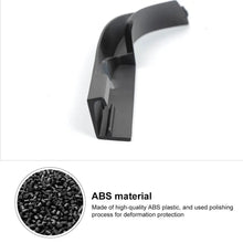 For 2011-2018 Jeep Wrangler JK JKU Rain Gutter Extensions Rain Groove Diverter Upgraded Version (only fit Hard Tops) RT-TCZ