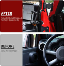 For 2011-2018 Jeep Wrangler JK JKU Two Side Front Door Water Cup Phone Holder Stand RT-TCZ