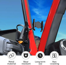 For 2011-2018 Jeep Wrangler JK JKU Two Side Front Door Water Cup Phone Holder Stand RT-TCZ