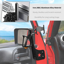 For 2011-2018 Jeep Wrangler JK JKU Two Side Front Door Water Cup Phone Holder Stand RT-TCZ