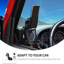 For 2011-2018 Jeep Wrangler JK JKU Two Side Front Door Water Cup Phone Holder Stand RT-TCZ