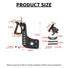 For 2011-2018 Jeep Wrangler JK JKU Two Side Front Door Water Cup Phone Holder Stand RT-TCZ