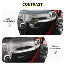 For 2011-2018 Jeep Wrangler JK Passenger Grab Handle Water Cup Holder Mount Bracket（2 pcs） RT-TCZ