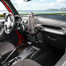 For 2011-2018 Jeep Wrangler JK Passenger Grab Handle Water Cup Holder Mount Bracket（2 pcs） RT-TCZ