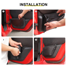 For 2011-2018 Jeep Wrangler JK Rear Door Storage Bag Organizer（2 pcs） RT-TCZ