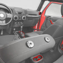 For 2011-2018 Jeep Wrangler JKU 4-Door 13 x Inner Center Console Trim Kit RT-TCZ