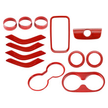 For 2011-2018 Jeep Wrangler JKU 4-Door 13 x Inner Center Console Trim Kit RT-TCZ