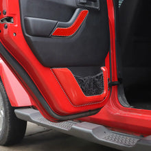 For 2011-2018 Jeep Wrangler JKU 4-Door Interior Car Door Center Console Trim Cover Kit (16 pcs) RT-TCZ