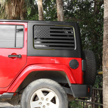 For 2011-2018 Wrangler JK Rear Window Sticker Trim US Flag Decal（2 pcs） RT-TCZ