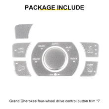 For 2011-2020 Jeep Grand Cherokee 4WD Control Button Trim Cover（7 pcs） RT-TCZ