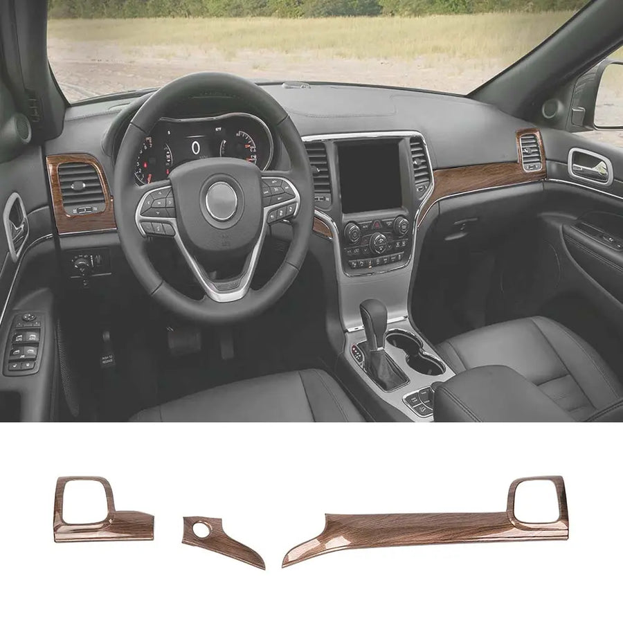 RT-TCZ Dashboard Center Console Panel Trim Kit Interior Decor