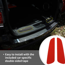 For 2011-2020 Jeep Grand Cherokee Rear Bumper Inner Guard Plate Trim Cover Sticker（2 pcs） RT-TCZ