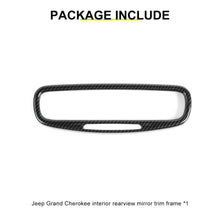 For 2011-2020 Jeep Grand Cherokee WK2/2018+ Commander Interior Rearview Mirror Cover Trim RT-TCZ