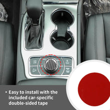 For 2011-2020 Jeep Grand Cherokee WK2 4WD Switch Knob Cover Trim Carbon Fiber RT-TCZ