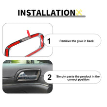 For 2011-2020 Jeep Grand Cherokee WK2 Air Conditioner Vent Outlet Door Handle Cover Trim Kit RT-TCZ