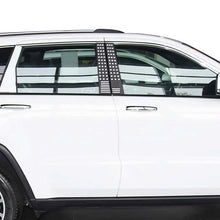 For 2011-2020 Jeep Grand Cherokee WK2 Aluminum Alloy Window Pillar Post Accessories Cover Trim Decor (4 pcs) RT-TCZ