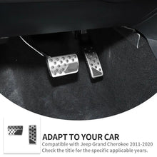 For 2011-2020 Jeep Grand Cherokee WK2 Car Brake Pedal Accelerator Pad Cover 2PCS RT-TCZ