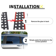 For 2011-2020 Jeep Grand Cherokee WK2 Car Window Center Pillar Post Panel Cover Trim RT-TCZ