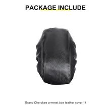 For 2011-2020 Jeep Grand Cherokee WK2 Central Console Armrest Guard Sleeve Mat Pad Leather Cover RT-TCZ