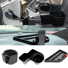 For 2011-2020 Jeep Grand Cherokee WK2 Central Phone Bracket Gear Cup Holder Storage Box (3 pcs) RT-TCZ