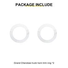 For 2011-2020 Jeep Grand Cherokee WK2 Chrome Rear Trunk Speaker Trim Ring（2 pcs） RT-TCZ