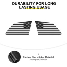 For 2011-2020 Jeep Grand Cherokee WK2 Exterior Rear Window Glass Stickers Trim Decal Cover (2 pcs) RT-TCZ
