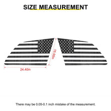 For 2011-2020 Jeep Grand Cherokee WK2 Exterior Rear Window Glass Stickers Trim Decal Cover (2 pcs) RT-TCZ