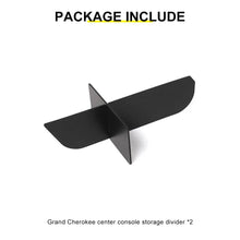 For 2011-2020 Jeep Grand Cherokee WK2 Interior Armrest Box Storage Partition Accessories (2 pcs) RT-TCZ