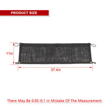 For 2011-2020 Jeep Grand Cherokee WK2 Rear Trunk Shelf Mesh Net Storage Bag RT-TCZ